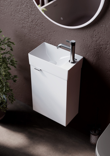 Тумба под раковину Sancos Mini MN35WR 35,5х20,5х50 настенная - фото 4
